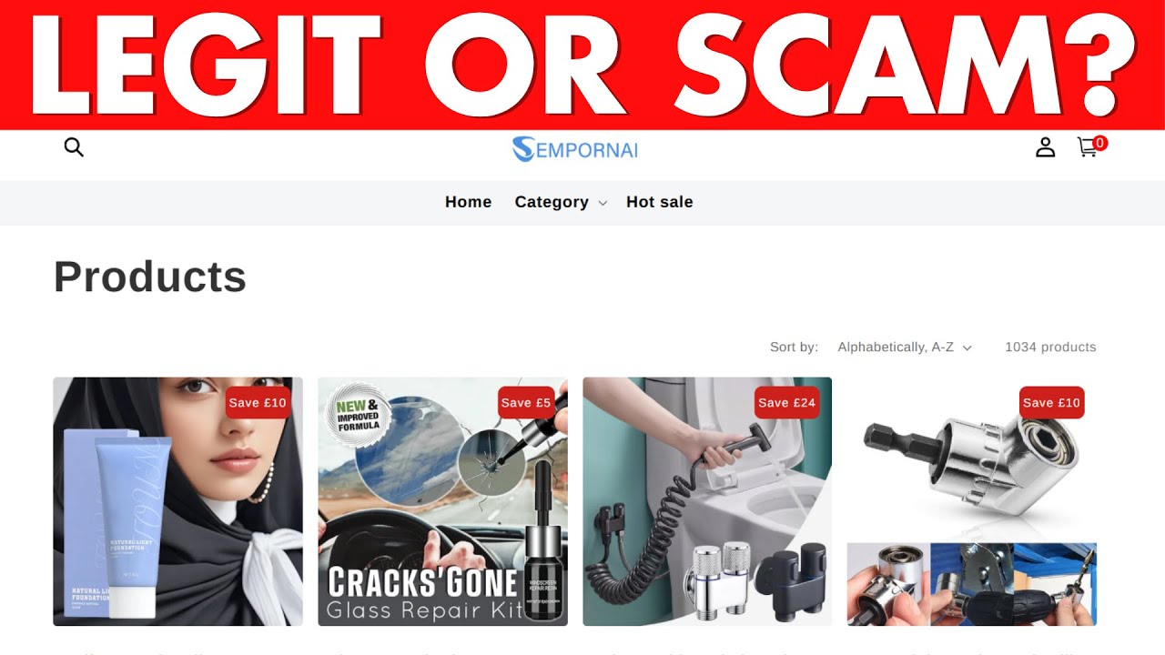 Обзор Sempornai — законный или мошеннический магазин?