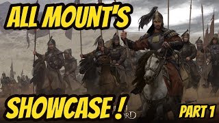 All Mounts in Mount And Blade 2 Bannerlord [PART 1] @NubIsOn