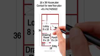 Affordable 18x36 House Plan: See How We Made the Most of Every Inch #18x36HousePlan #HomeTour #house screenshot 1