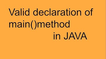 main method in java | java tutorial for beginners |java basics-9 #javatutorial #java #programming