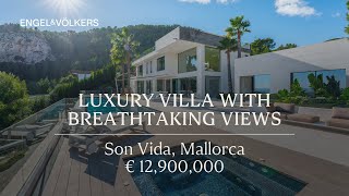 🌴 Stunning property with breathtaking #seaviews in Son Vida - Engel & Völkers - Mallorca