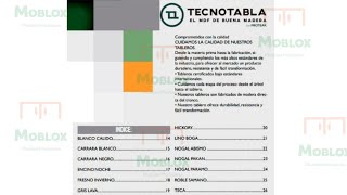 COLORES TECNOTABLA 2022