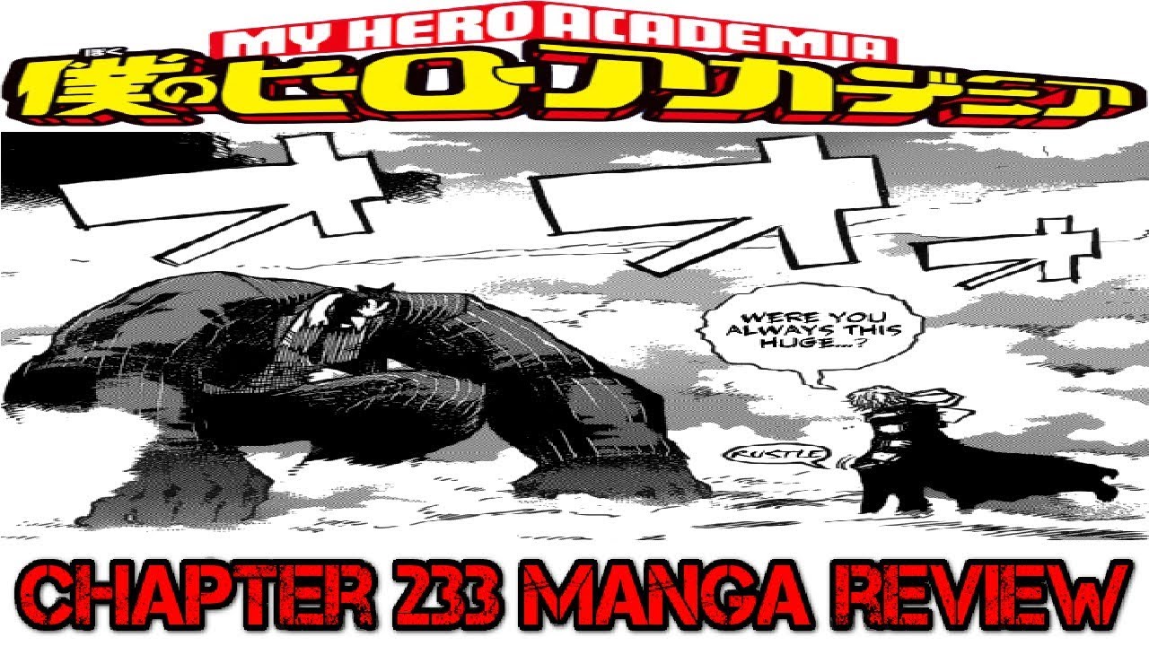 My Hero Academia Scan 233 Vf