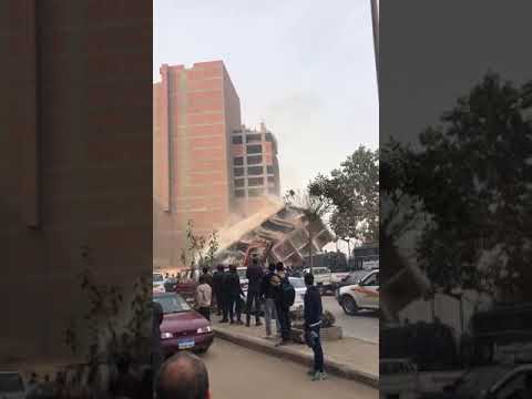 حملة ازالات ابراج الكورنيش الجديد فى الوراق