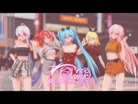 【MMD|4K60FPS】Red Velvet (레드벨벳) - "Cosmic"【5p ver.】[Miku, Luka, Rin, Teto, Haku]