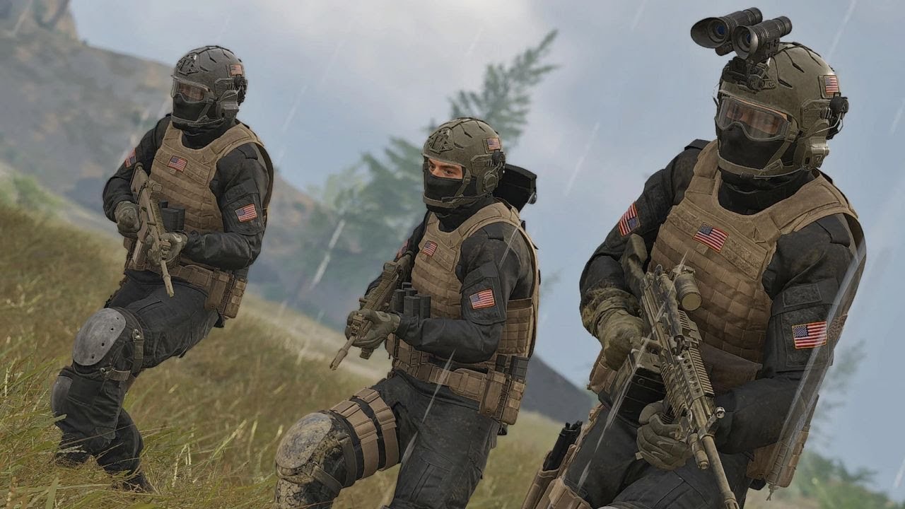 Shadow Company Warfare - Shadows engaging US Army Rangers, detonating ...