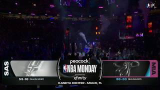 NBA on Peacock/NBCSN intro | SA@MIA | 3/23/2026