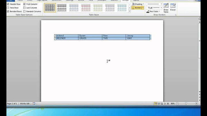 How to Convert Text into Columns in Microsoft Word