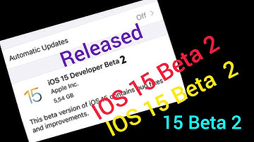 How to install IOS 15 Beta 2  How to Download iOS 15 Beta 2 on iphone