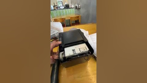 Máy in hóa đơn bán hàng không cắt giấy