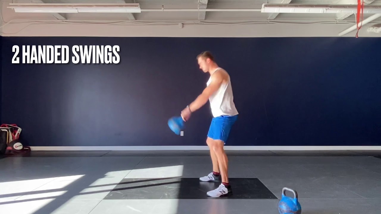 1 Kettlebell 2 Handed swings YouTube