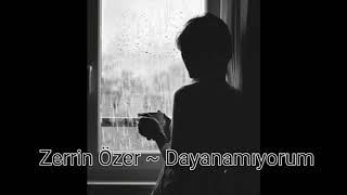 Zerrin Özer ~ Dayanamıyorum