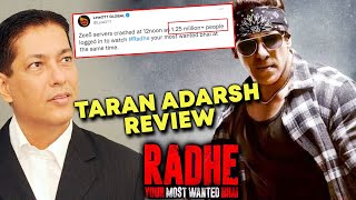 Radhe Review By Trade Analyst Taran Adarsh, पर फैन्स के लिए Salman मतलब Hit Machine