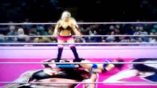 WWE'13 Universe Mode Audrey vs. Angelina