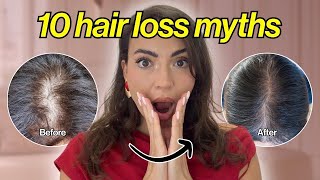 10 Hair Loss Myths To Stop Right Now
