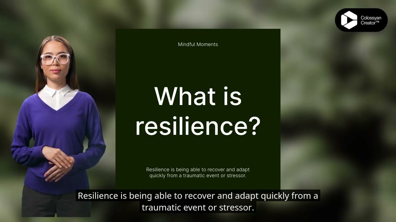 What is Resilience? Mental Health Related Issues. Meditation And Stress Relief....