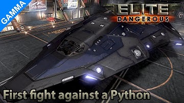 Elite: Dangerous - Gamma - First fight against a Python