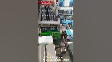 High-Speed Automatic Packaging Machine Case Packer Machine for Bottle Box #machine #factory #bottle