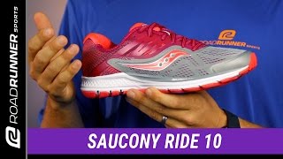 saucony women's ride 10 running shoes