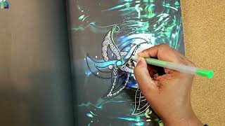 Zentangle Art ~ Project Pack 25 Day 2 ~ Fengle