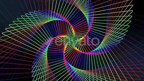 3 Psychedelic Trippy Radio Waves Loops | Motion Graphics - Videohive template