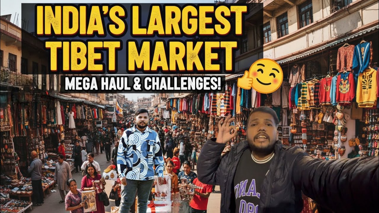 INDIA'S LARGEST Tibet Market In Vadodara 