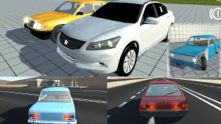 Обзор модов Симпл Кар Краш: Honda Accord, MB W124, Street Map, Arabic Map