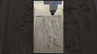 Wood 3D cnc router machine #laserengraving #lasermachine #cnc