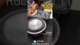 Rockford T1 Vs Kicker L7 Who Wins 🤷🏽♂️🤷🏽♂️ #bassheadtv #bassmusic #basstest Rockford T1 Vs Kicker L7 Who Wins 🤷🏽♂️🤷🏽♂️ #bassheadtv #bassmusic #basstest