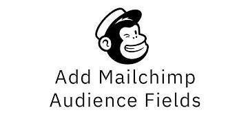 How to add a field to an audience in Mailchimp