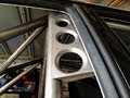 WRX Wagon - Custom Roll Cage - Making a dimple die gusset.