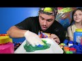 APRENDA AS CORES - LEARN COLORS FOR CHILDREN BODY PAINT FINGER FAMILY SONG