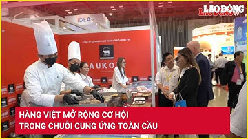 Hàng Việt mở rộng cơ hội trong chuỗi cung ứng toàn cầu | Báo Lao Động