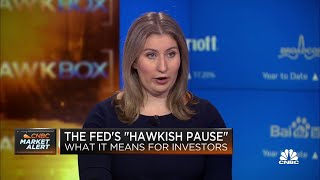 JPMorgan Asset Management's Kelsey Berro outlines the 3 reasons behind the Fed's 'hawkish tone'