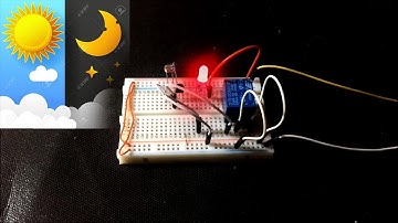 LDR Darkness Sensor Using 9V relay bc547 transistor
