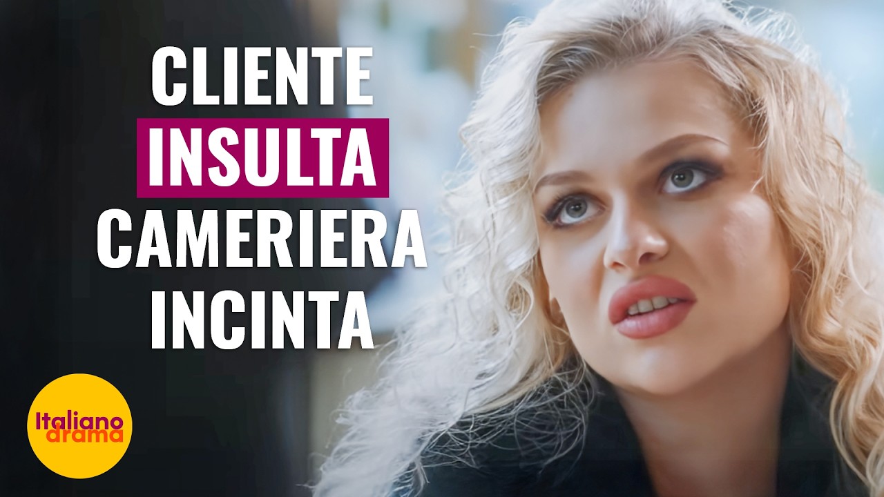 CLIENTE MALEDUCATA INSULTA CAMERIERA INCINTA | 