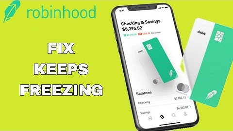 How To Fix And Solve Keeps Freezing On Robinhood App | Easy Fix