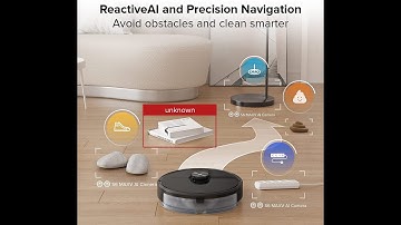 Roborock S6 MaxV Robot Vacuum Cleaner with ReactiveAI and Intelligent