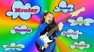 Days Of The Week Song | Kids Songs | Super Simple Songs by Sonya