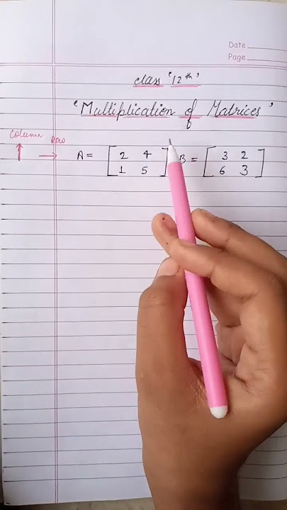 🔥|| Multiplication of Matrices within 60 seconds.... ||🔥 #easy mathematics ..... # shorts .. # viral