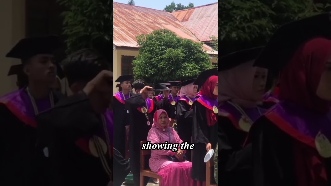 Heartwarming  Gesture : Son’s Graduation Surprise for His Mom ❤️ Emotional Graduation Story#shorts