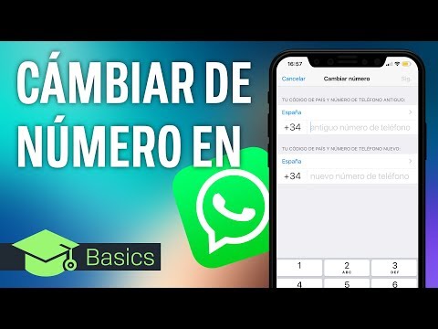 Vídeo: Com notificar el canvi de número de WhatsApp?