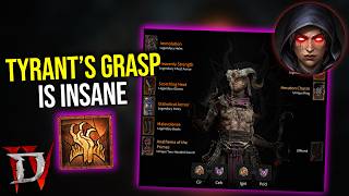 Diablo 4 - GIGA FAST & AoE: Tyrant's Grasp Warlock