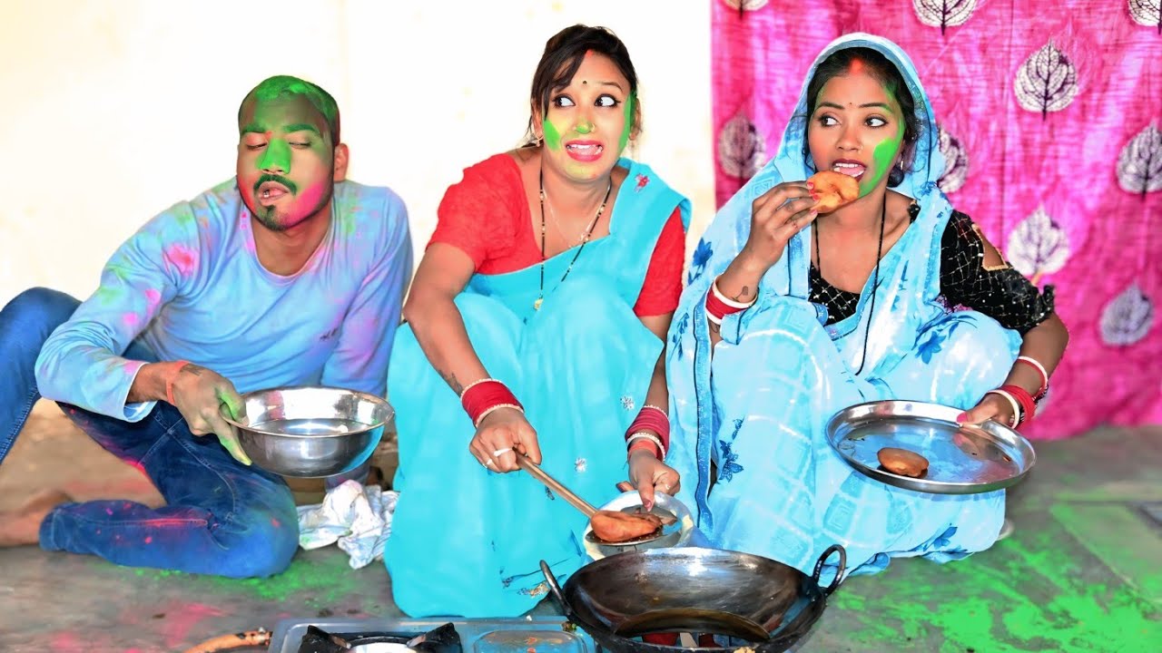 होली के पुआ pagali ke new comedy video