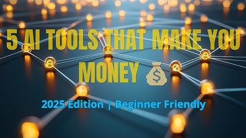5 AI Tools That Make You Money in 2025 💰 (Beginner Friendly) #shorts