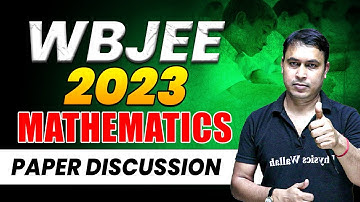 WBJEE 2023 MATHEMATICS  Question Paper Solution in Bangla 🔥