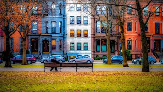 A Look At Commonwealth Avenue Mall, Boston, Massachusetts