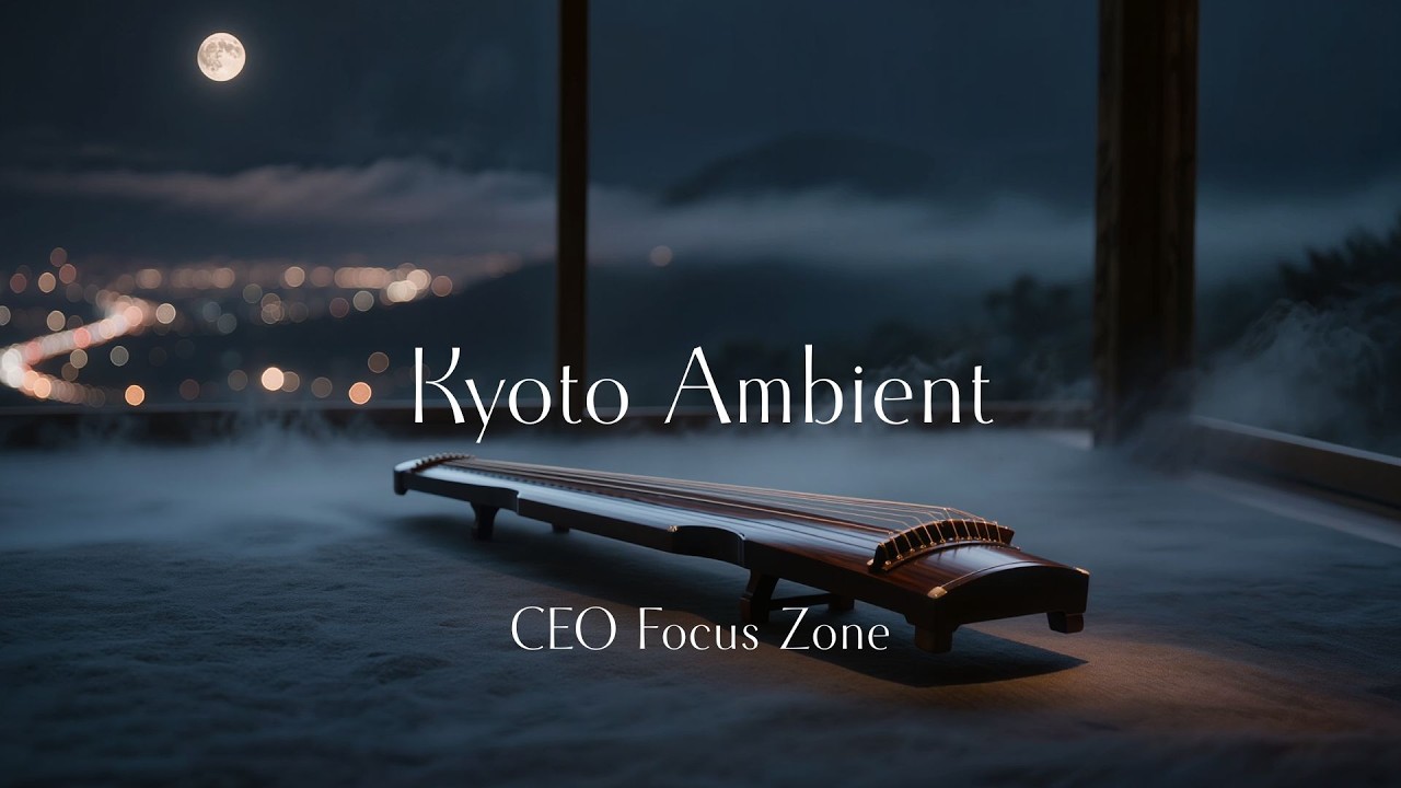 Kyoto Ambient – Traditional Koto Music for Calm Focus & Deep Work (2 Hours)