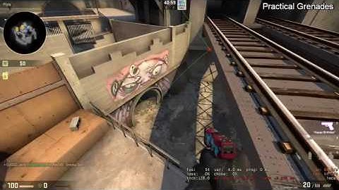 de_Overpass: CT Spawn to Monster smoke tutorial