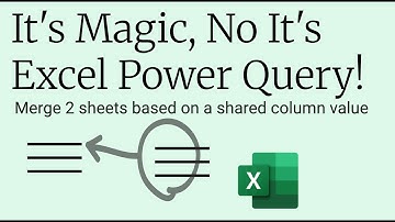 Excel Power Query: Merge Queries (Like Vlookup but More Magic-y!)